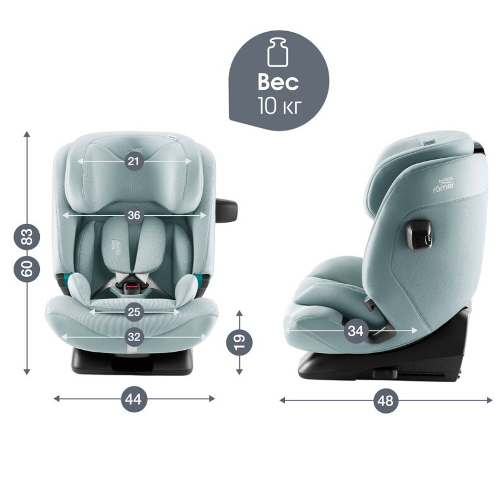 Детское автокресло Britax Roemer Advansafix Pro Style Harbor Blue