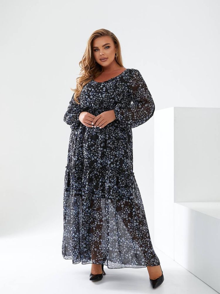 Платье шифон УК-8527