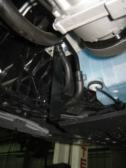 Защита картера двигателя, КПП (2 мм, сталь) для Hyundai Sonata 2010-2014 (V = 2.0; 2.4), Hyundai Grandeur 2011-2016 (V = 3.0 AT) Sheriff.10.1923
