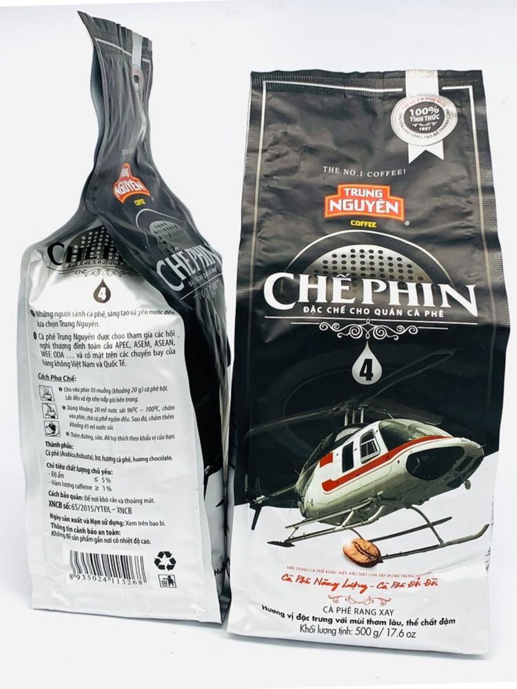 Кофе молотый Trung Nguyen Che Phin №4, 500 г, 2 шт