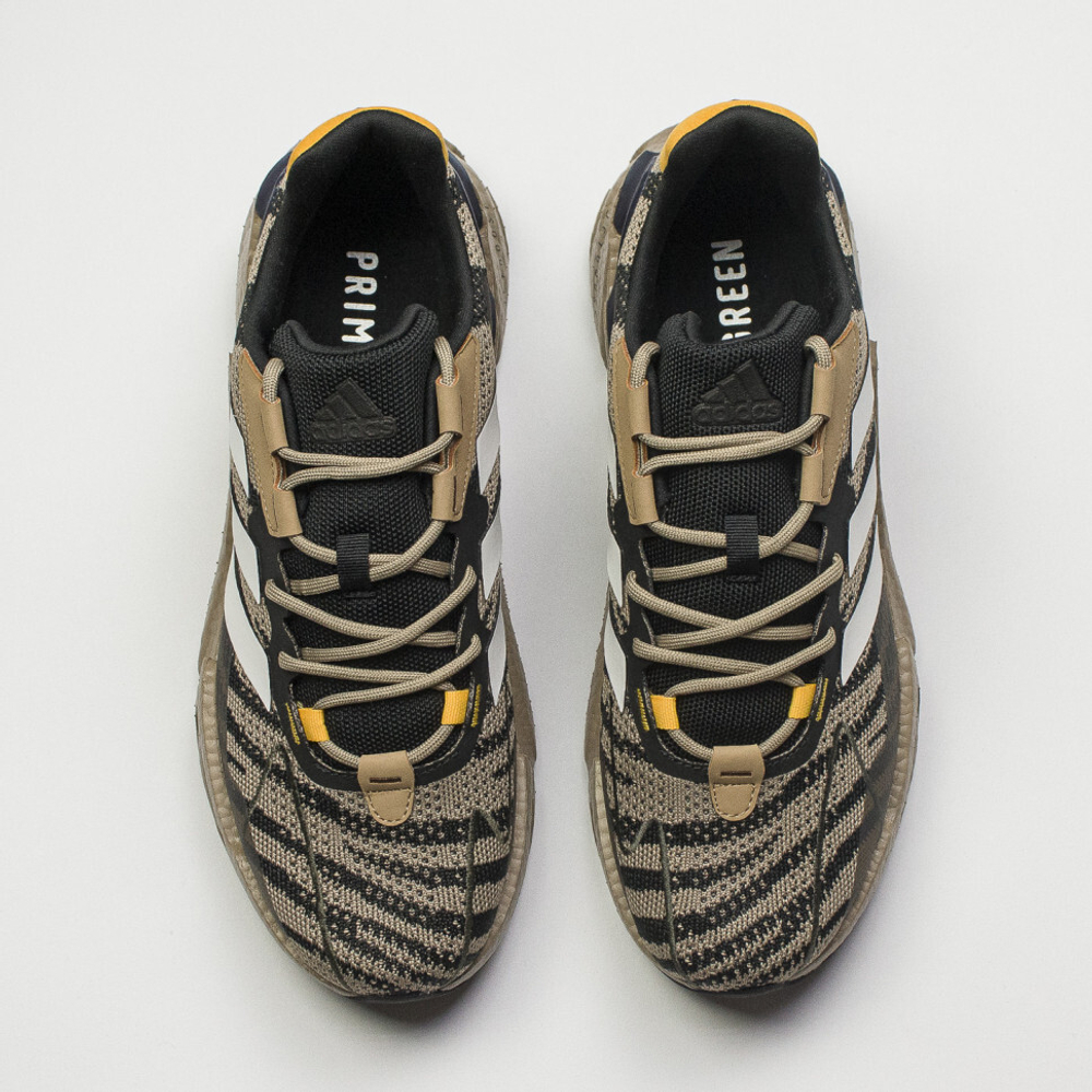 кроссовки Adidas X9000L4 Boost Brown Yellow
