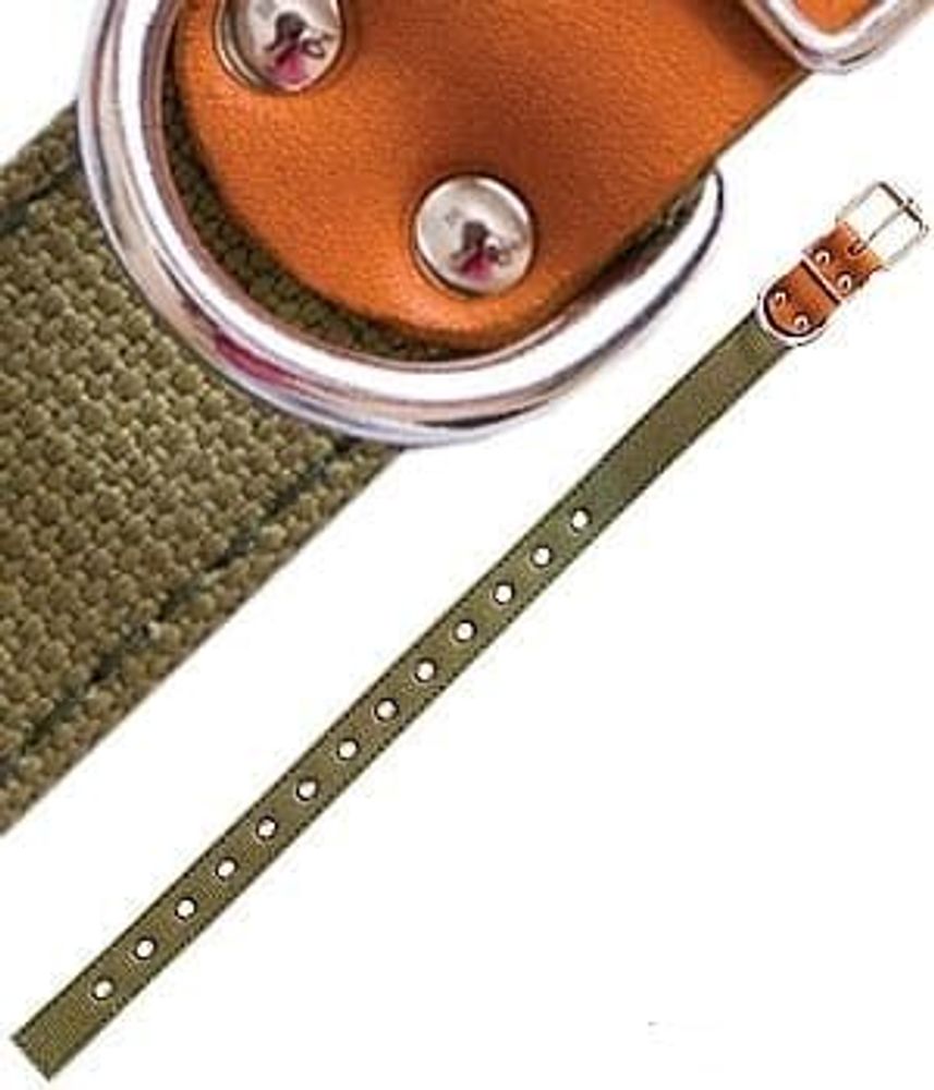 ОШЕЙНИК "BUDDY"  30мм 2сл БРЕЗЕНТ БЕЗРАЗМЕРНЫЙ 30-64см 20244