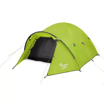 Палатка треккинговая Premier Fishing TORINO-3 ((100+215)x220x135)