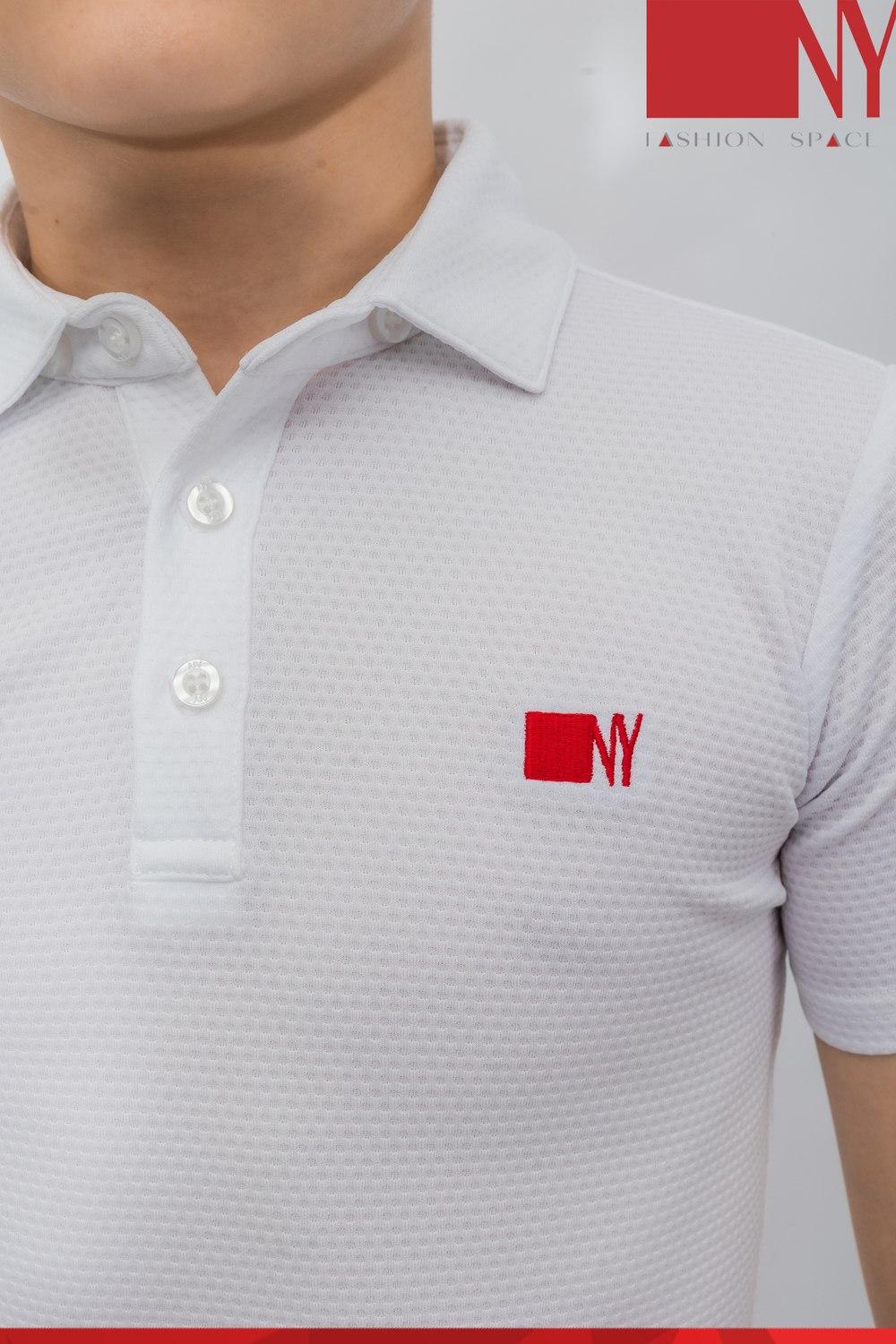 Поло Kids Regular-Fit White