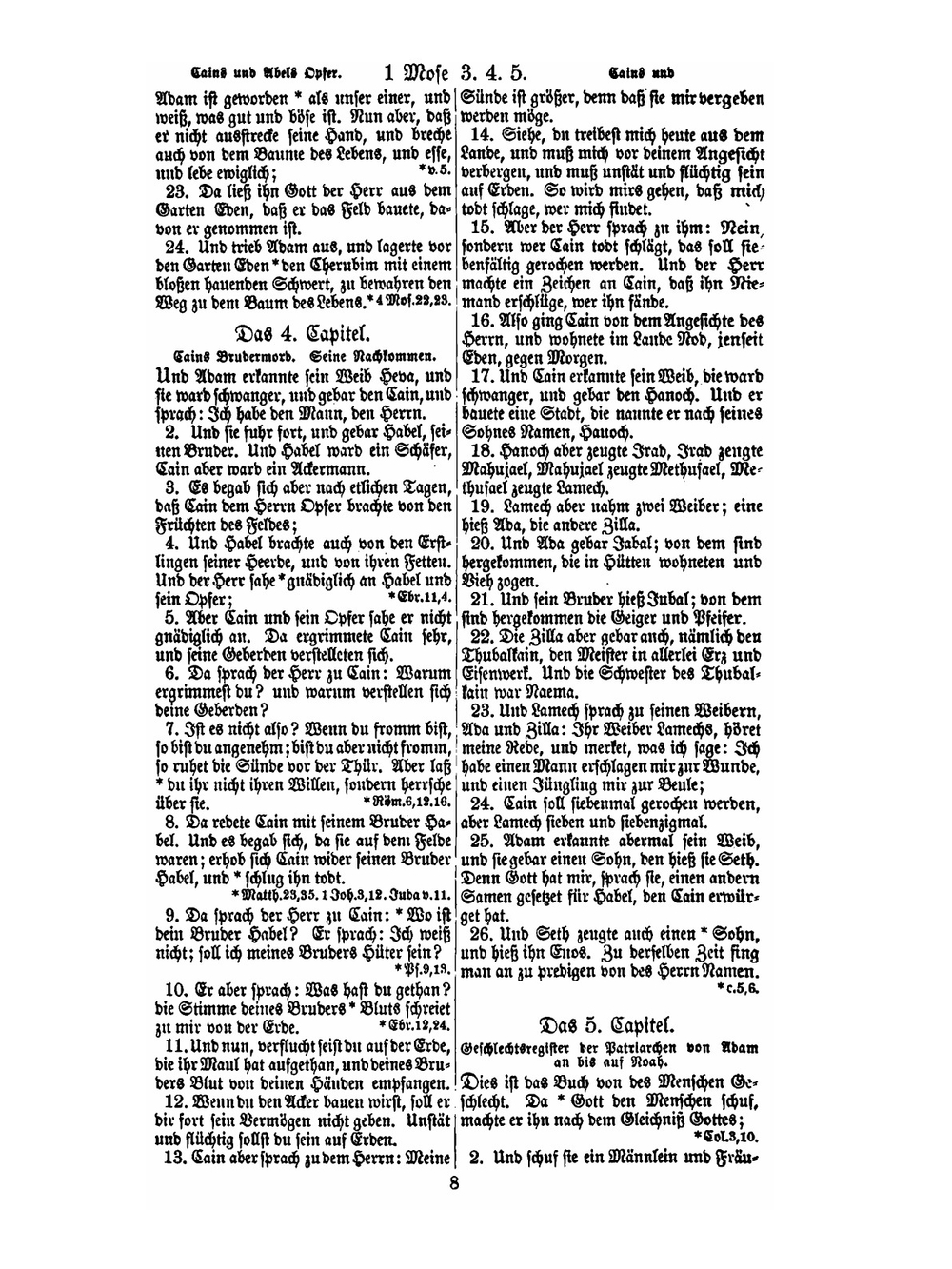 Die Bibel. oder die ganze Heilige Schrift des Alten und Neuen Testaments | M. Luther