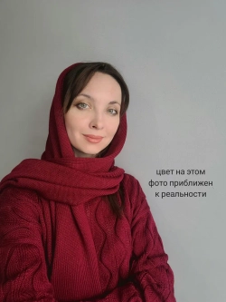 Джемпер оверсайз объемный