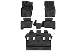 Коврики в салон для для TOYOTA Land Cruiser Prado (250) 2023 7 мест - 5 шт. (полиуретан) ELEMENT3DA70977210K