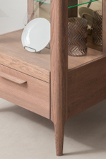 Шкаф-витрина из массива дуба Porto (Atlanta)