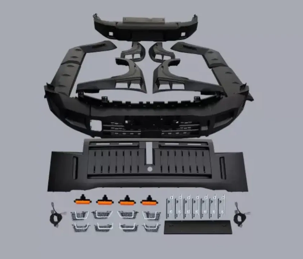 Обвес для Chery ICar 03 2024+ айкар передний бампер боковые юбки задний бампер