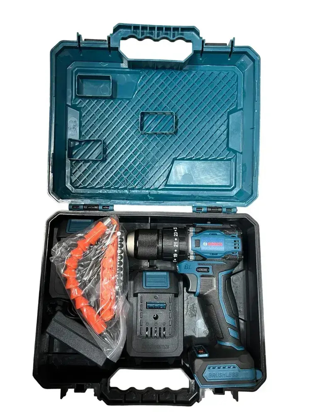 Bosch Дрель-шуруповерт, 48 В, 80 Нм, 2 АКБ