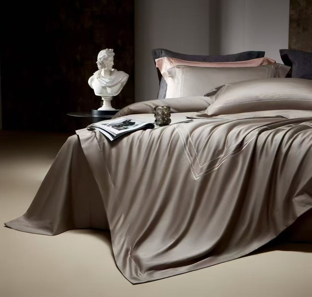 Постельное белье из сатина Luxe Brown