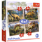 Puzzle "4in1" - Interesting dinosaurs / Trefl