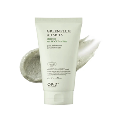 CKD Маска очищающая для лица с экстрактом зеленой сливы - Greenplum ahabha mochi mask cleanser, 130г
