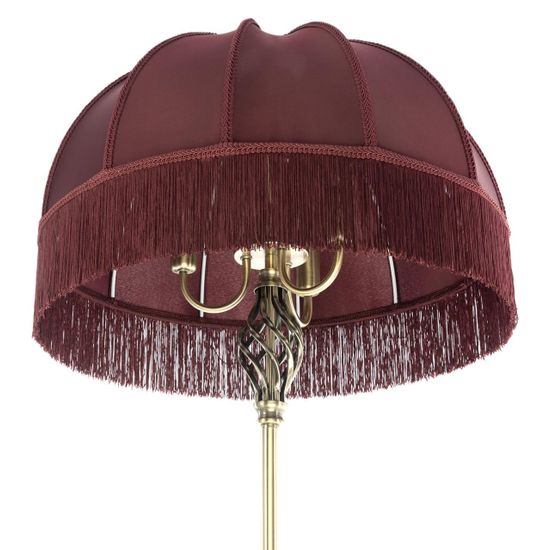 CL407933T Базель Бронза+Красный Торшер со столиком