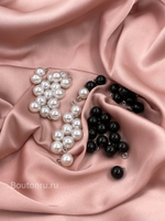 Пуговицы Жемчужные5 круглые белые