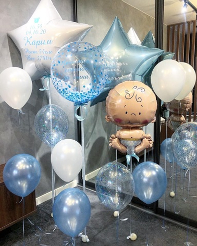 Набор шаров на выписку №57