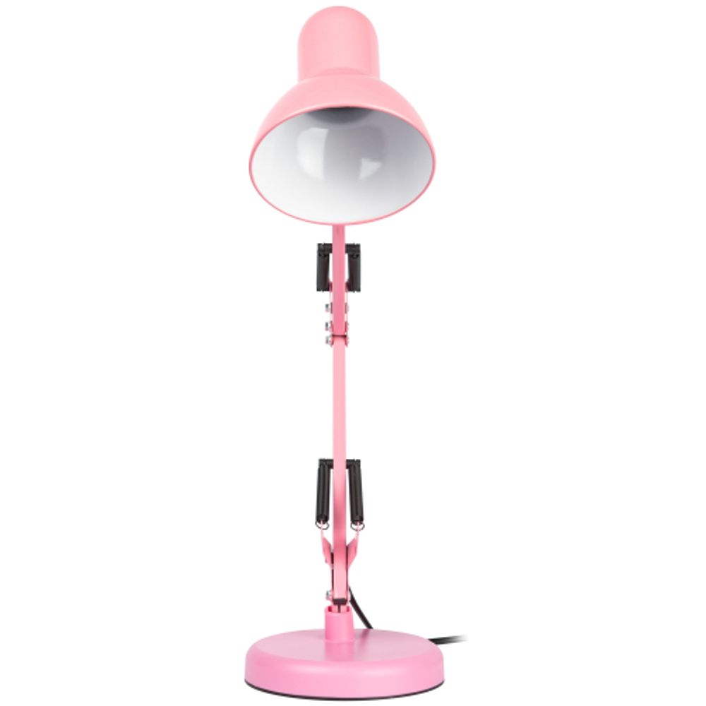 Настольный светильник ЭРА N-214-E27-40W-P розовый | Настольные светильники под лампу