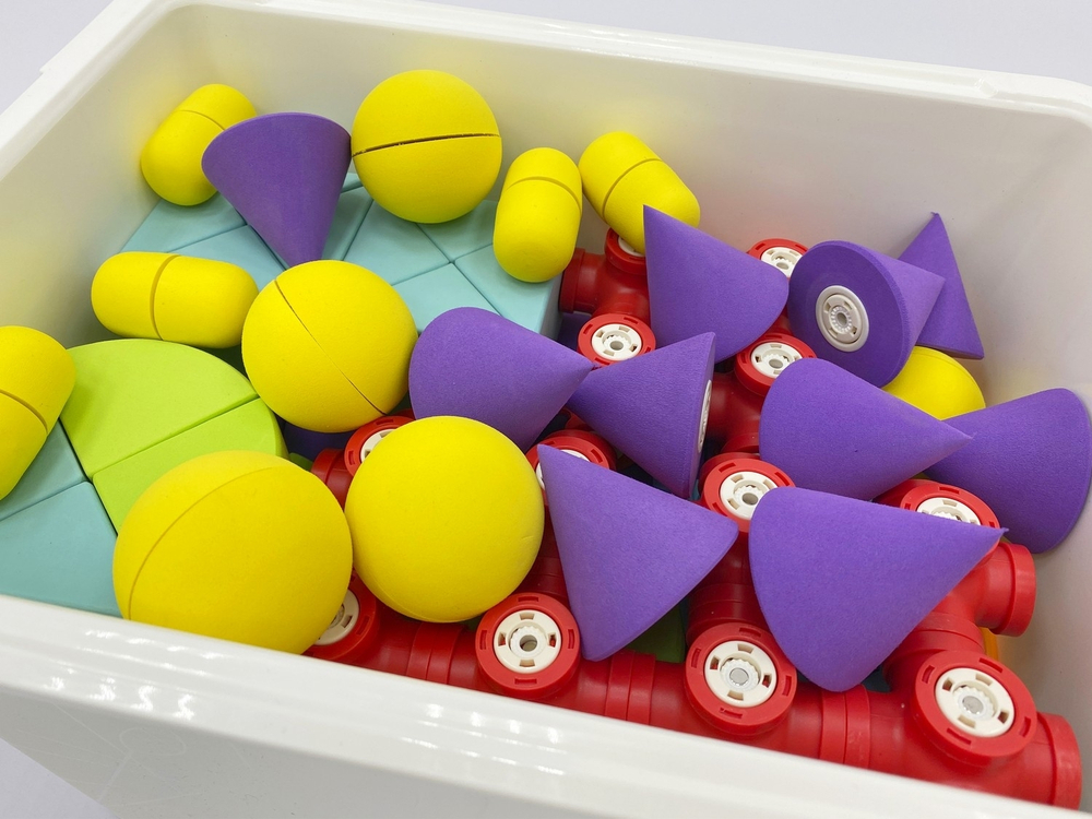 Мягкий магнитный конструктор Макки 120