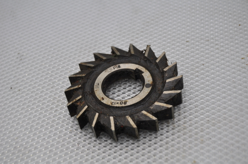 Фреза 3-хсторонняя 80х12х27 ПШ Р18 z=18 прямозубая