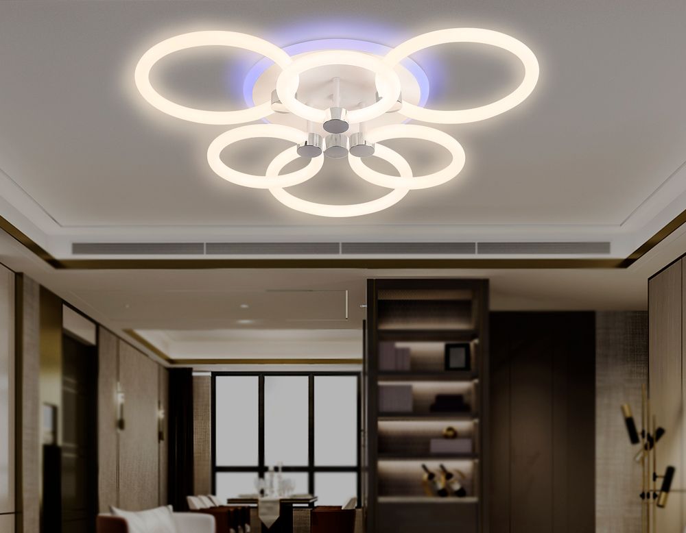 Ambrella Светодиодный потолочный светильник с подсветкой Original FA3844