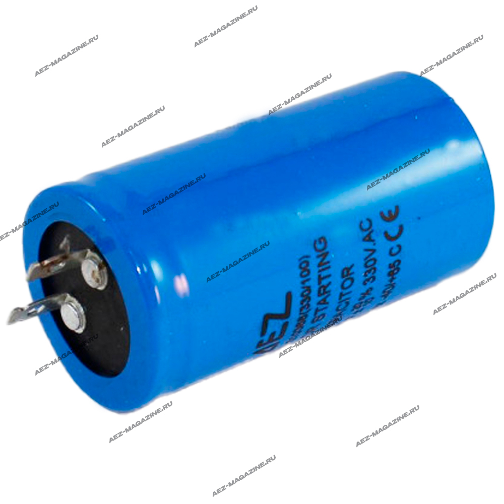 Конденсаторы пусковые подходят для компрессоров, деревообрабатывающих станков 330В, 100Мф