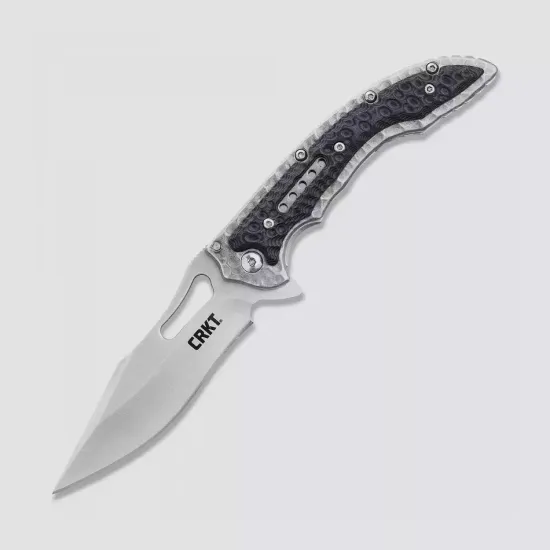 Складной нож CRKT Fossil Compact Flavio Ikoma CR/5462 c клинком из стали 8Cr13MoV, рукоять Stainless Steel