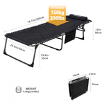 ШЕЗЛОНГ KINGCAMP 2421/2021 BAVARIA COZY COT