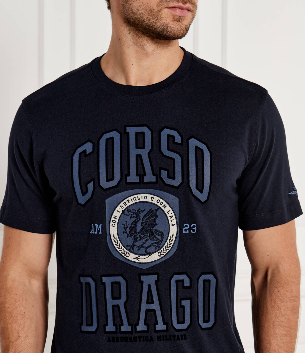 Футболка Aeronautica Militare - темно-синий(TS2304J611)