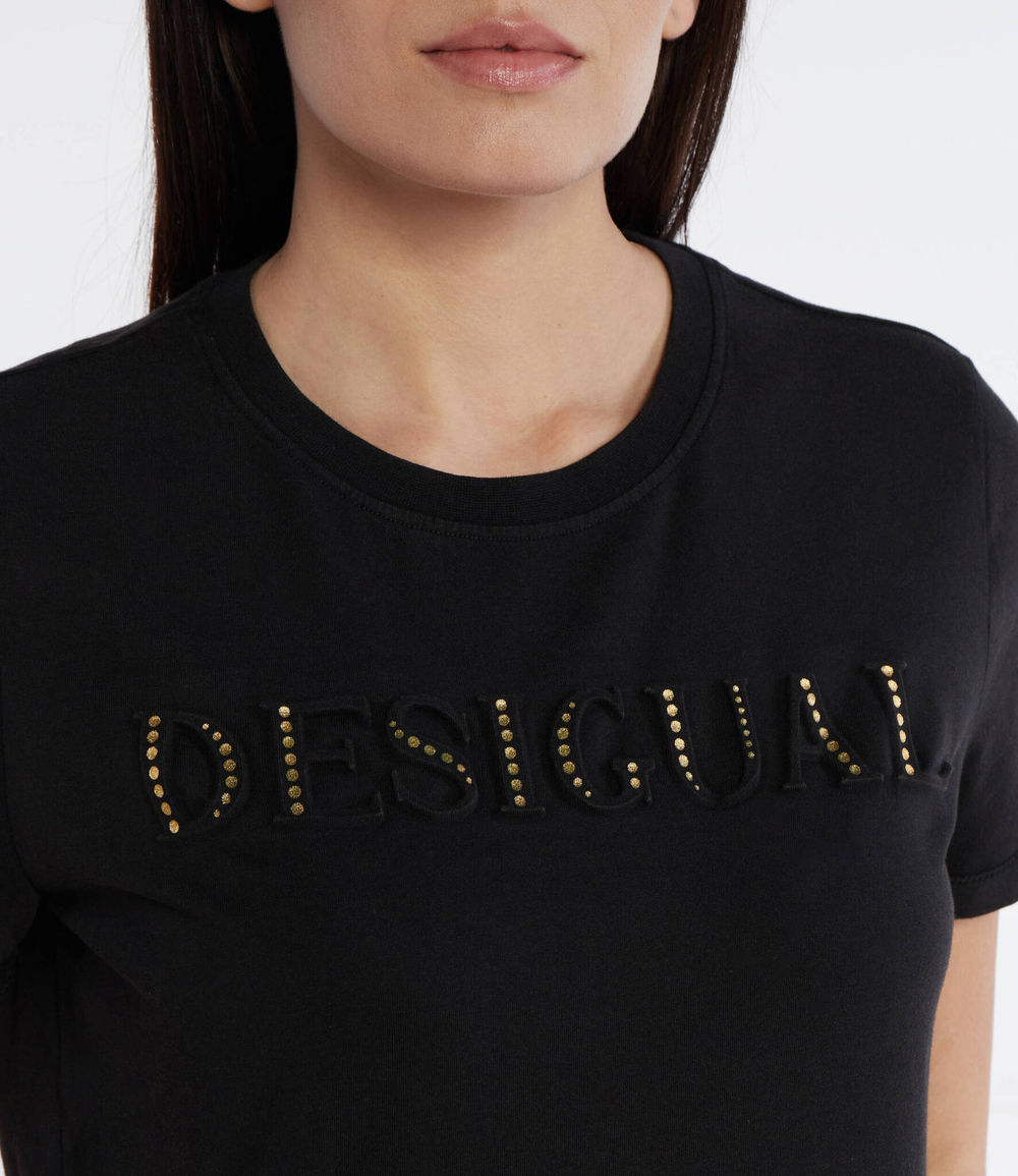 Футболка Desigual - черный(24SWTK58)