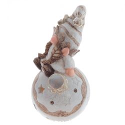 GAEM Фигурка декоративная "Гном" с подсветкой (LR44х2), L10 W9 H18 см, 2в.