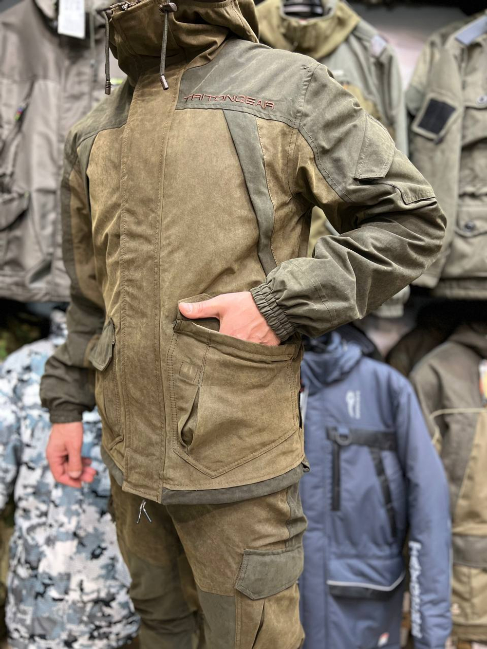 Костюм TRITON GORKA PRO –5 °C, мембрана Norvegia, коричневый