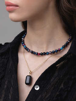 Цепочка Карамель из агата