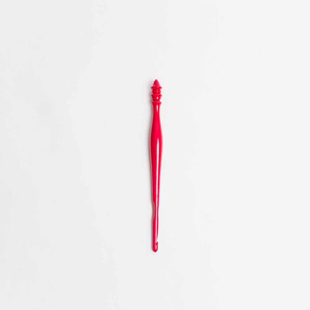 Деревянный крючок для вязания из древесины клена 6 мм. K333