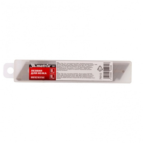 Лезвия, 18 мм, 10 шт, многосегментные Matrix 79312