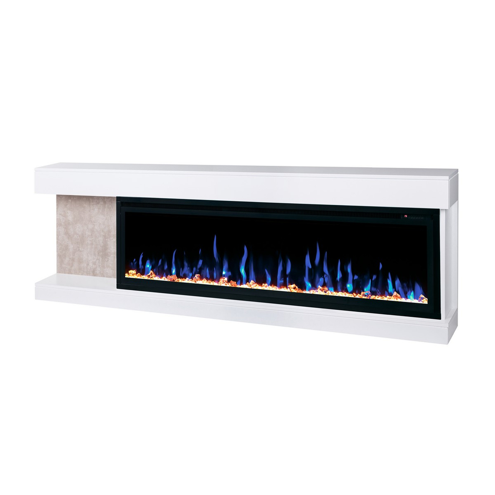 Электрокамин RealFlame Contempo 60 WT белый с очагом Saphir 60