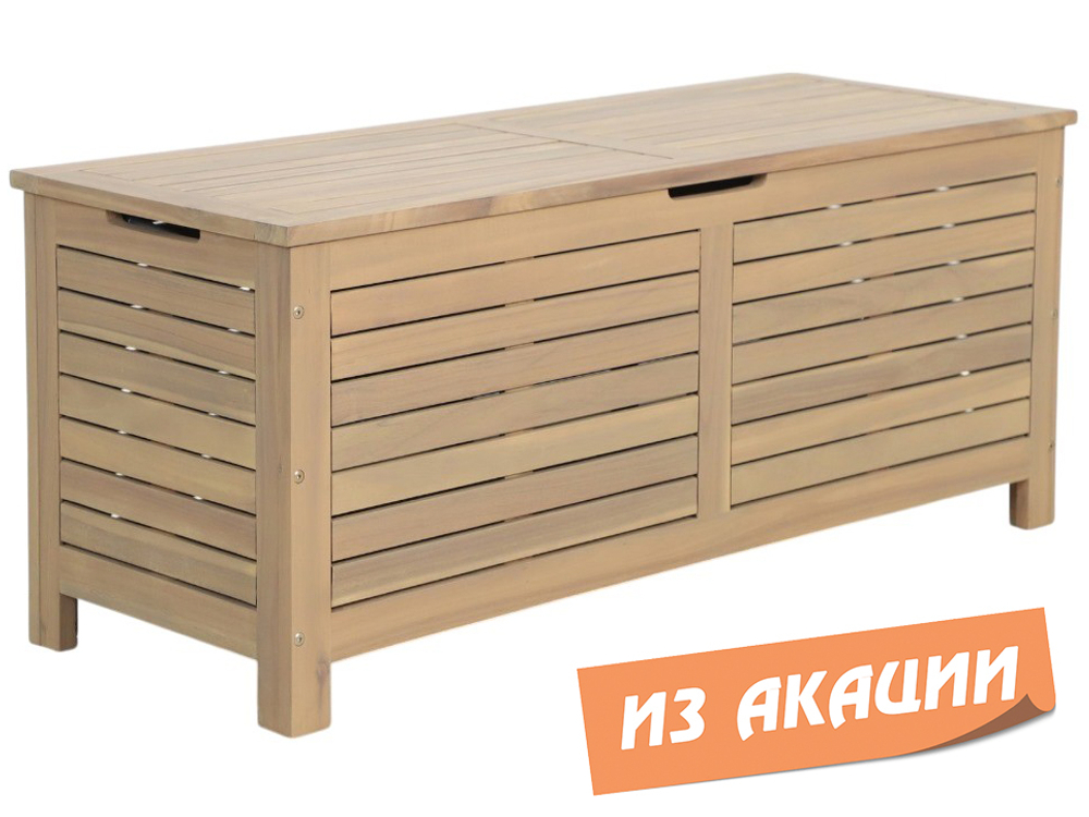 Сундук деревянный Tagliamento Eloise, песочный