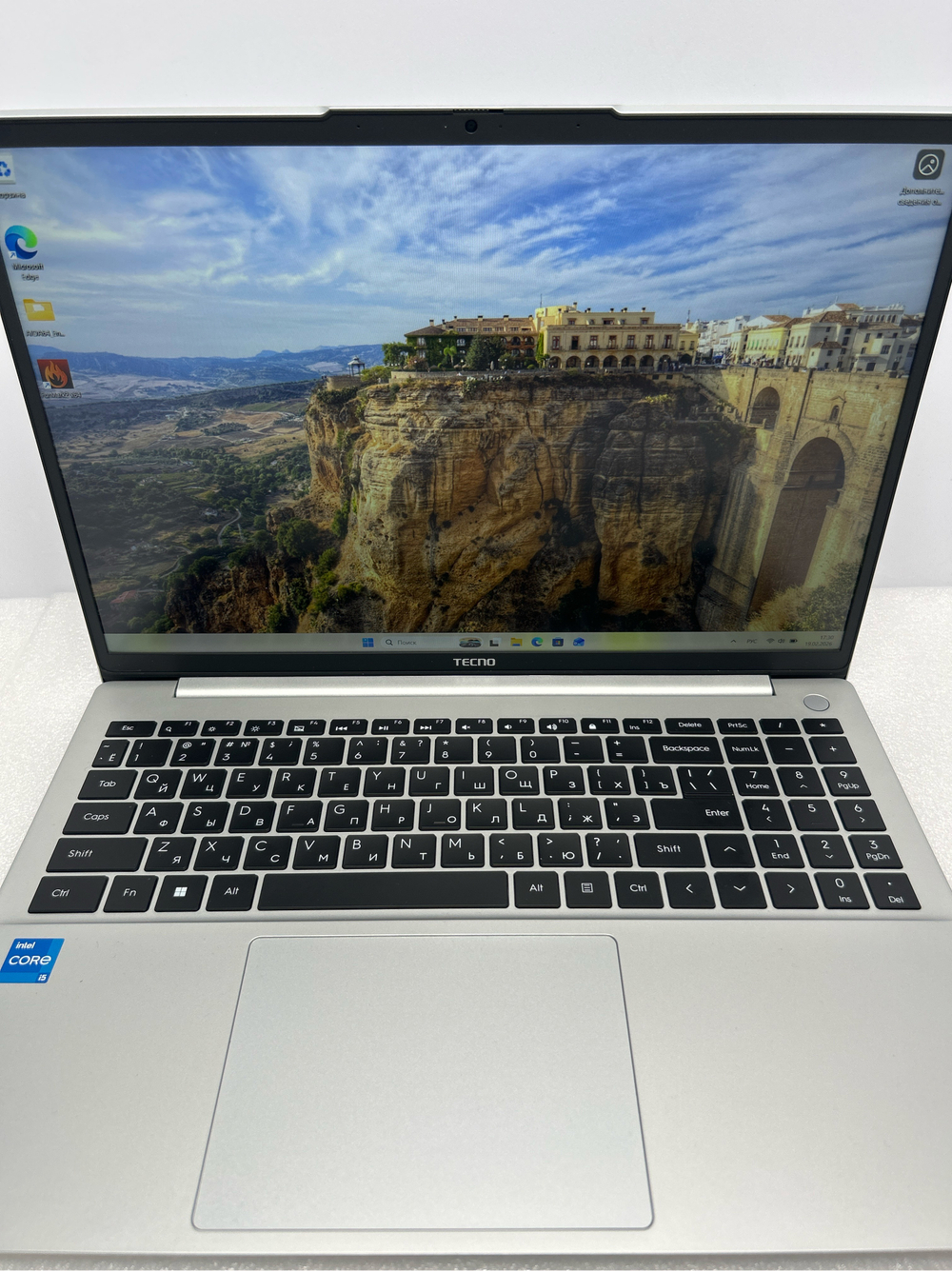 Ноутбук Tecno MegaBook K16AS 16"/Intel Core i5-1235U/RAM 16GB/SSD 512GB/Intel UHD Graphics/1920x1080/IPS/Windows 11/Подсветка - кл:LED/Cерый космос. Состояние: A1