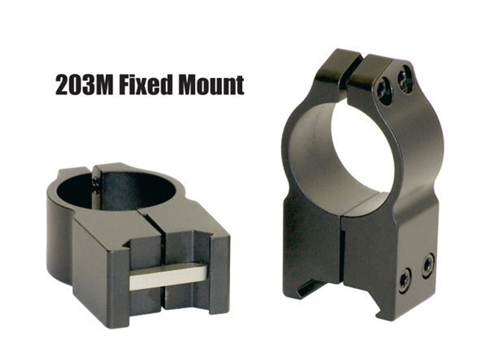 Крепления Warne Weaver для прицелов 1" 25,4 мм Extra High (203M)