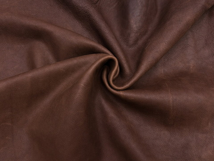 Альбагия цв. Коричневый / Albagia Dark Brown тощ. 1,8-2,0 мм, натуральная кожа