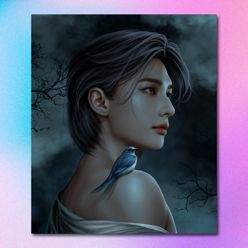 Арт принт / alexstayart / STRAY KIDS / Хёнджин #22