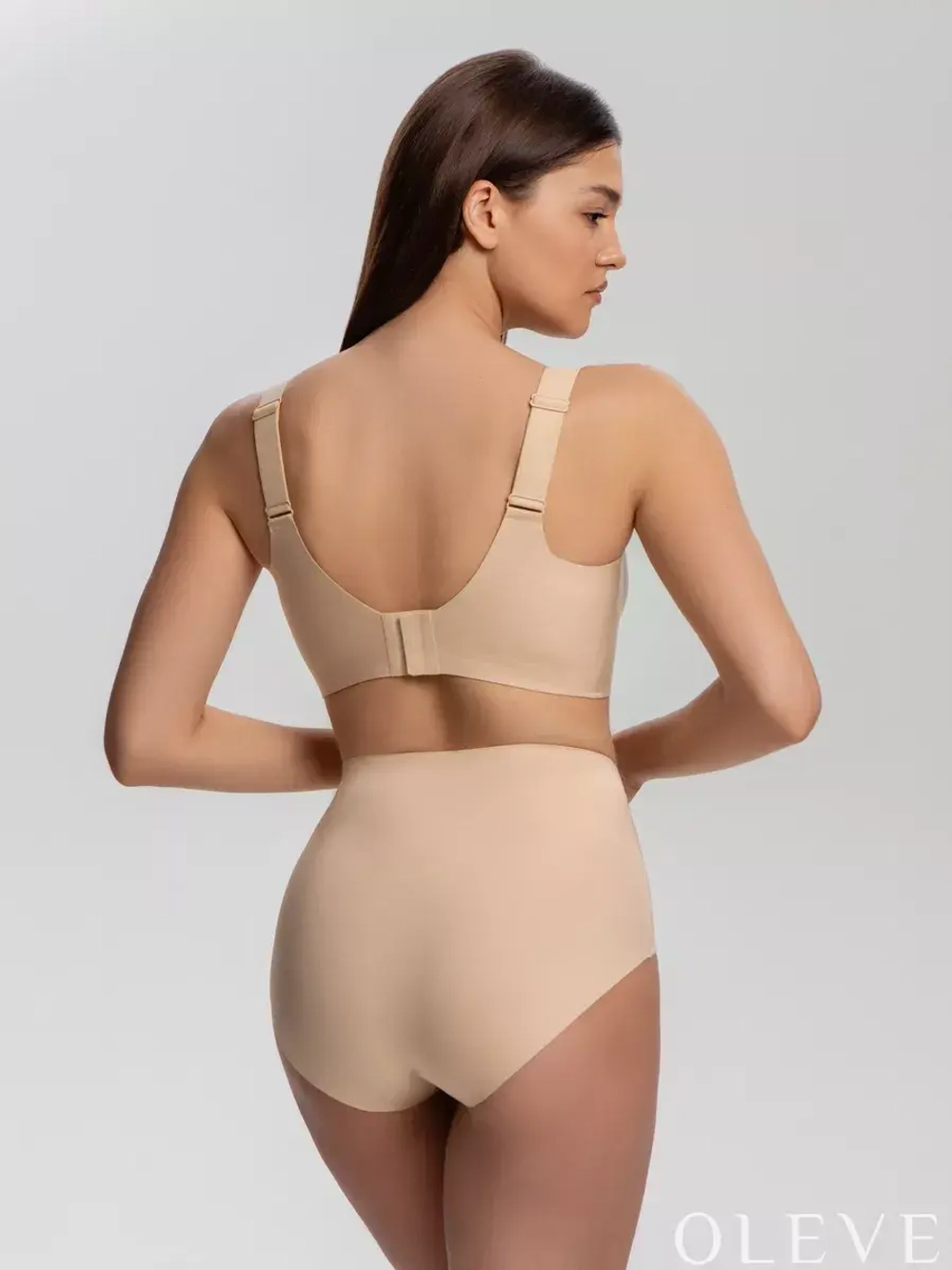Бесшовные утягивающие трусы слипы Plus Size