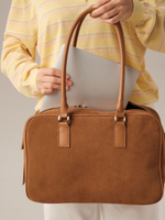 Замшевая сумка DBR Dominique 31389 светло-коричневый