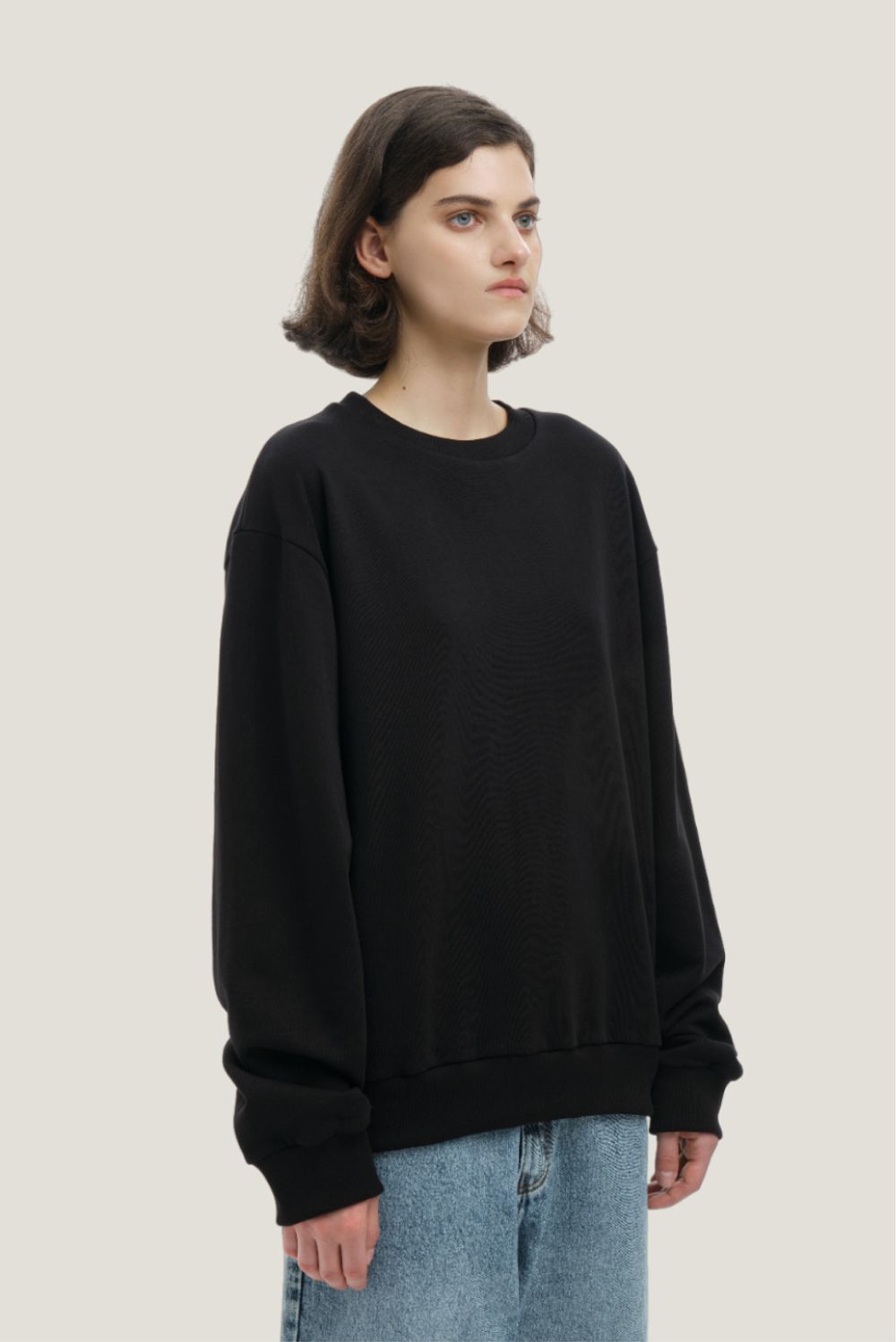 Толстовка Weme Оверсайз черная