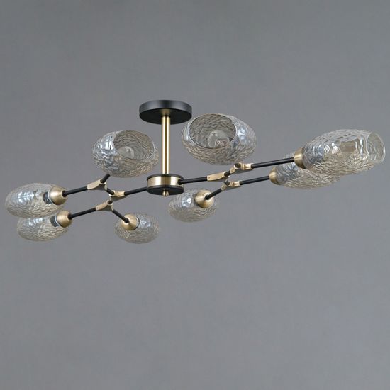 IL0272-8CSQ-25 BK AB TRENTO светильник потолочный