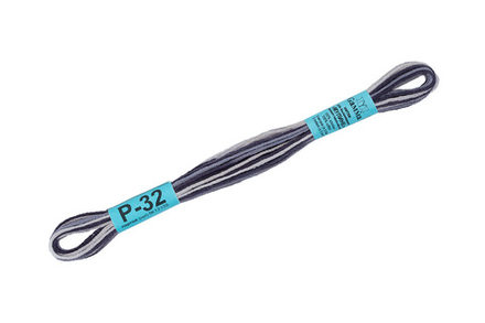 Мулине "Gamma" меланж, 8 м, 100% хлопок, № Р-32