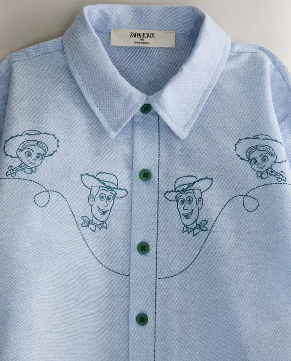 ZARA HOME ДЕТСКАЯ ПИЖАМА «TOY STORY ©DISNEY», СИНИЙ