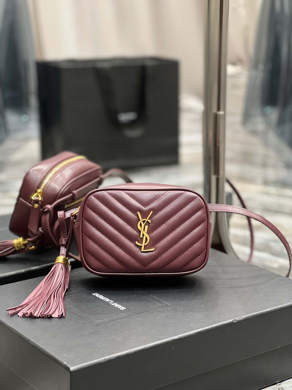 Yves Saint Laurent Lou Camera Belt Bag 16 cm