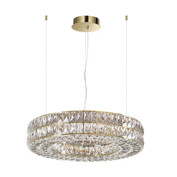 4926/85L L-VISION ODL24 597 золото/металл/хрусталь Люстра LED 85W 4000K 5074Лм PANTA