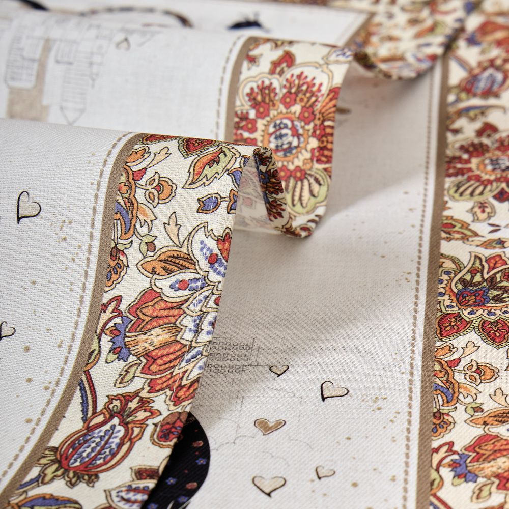 НАБОР ПОЛОТЕНЕЦ ИЗ 2-Х ШТ "ПАРИЖСКИЕ КОТЫ" 40Х60СМ, 100% ХЛОПОК, БЕЛЫЙ ТВИЛ