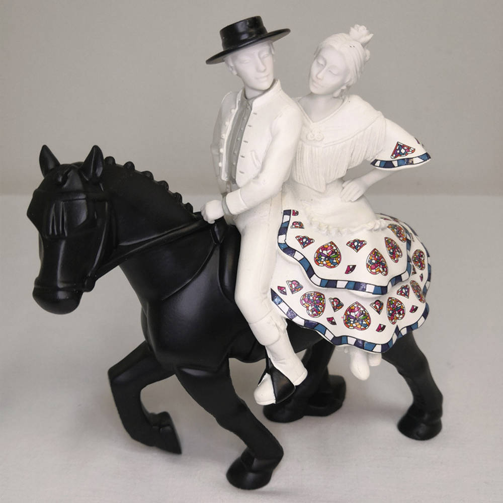 Статуэтка Пара на лошадях Nadal